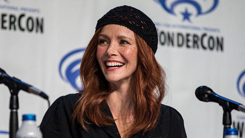 Wersching at WonderCon in April 2022