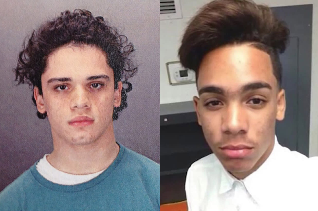 Matthew Borges (left) killed Lee Manuel Viloria-Paulino (right) in December 2016. 