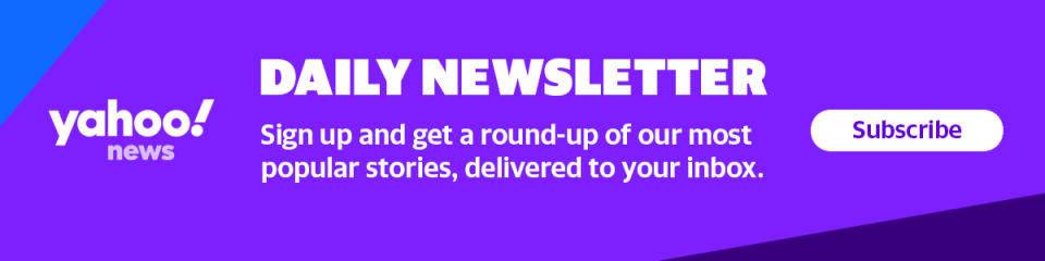 Yahoo! News Daily Newsletter subscribe banner