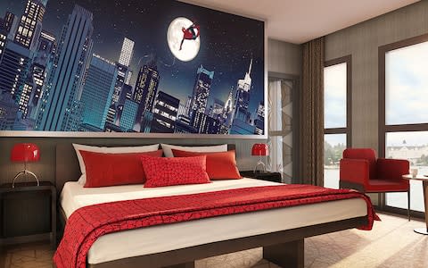 Hotel New York – The Art of Marvel - Credit: Disney/Marvel