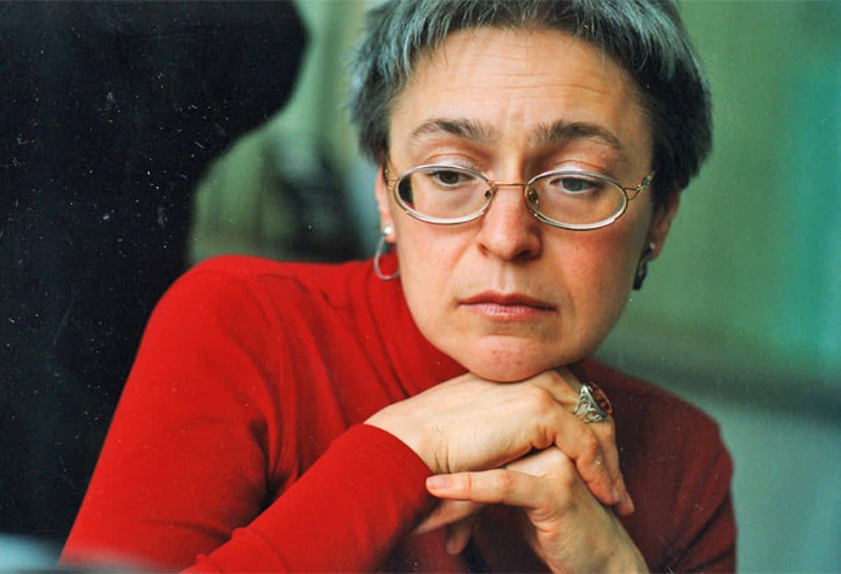 Anna Politkovskaya was murdered after investigating rights abuses in Chechnya