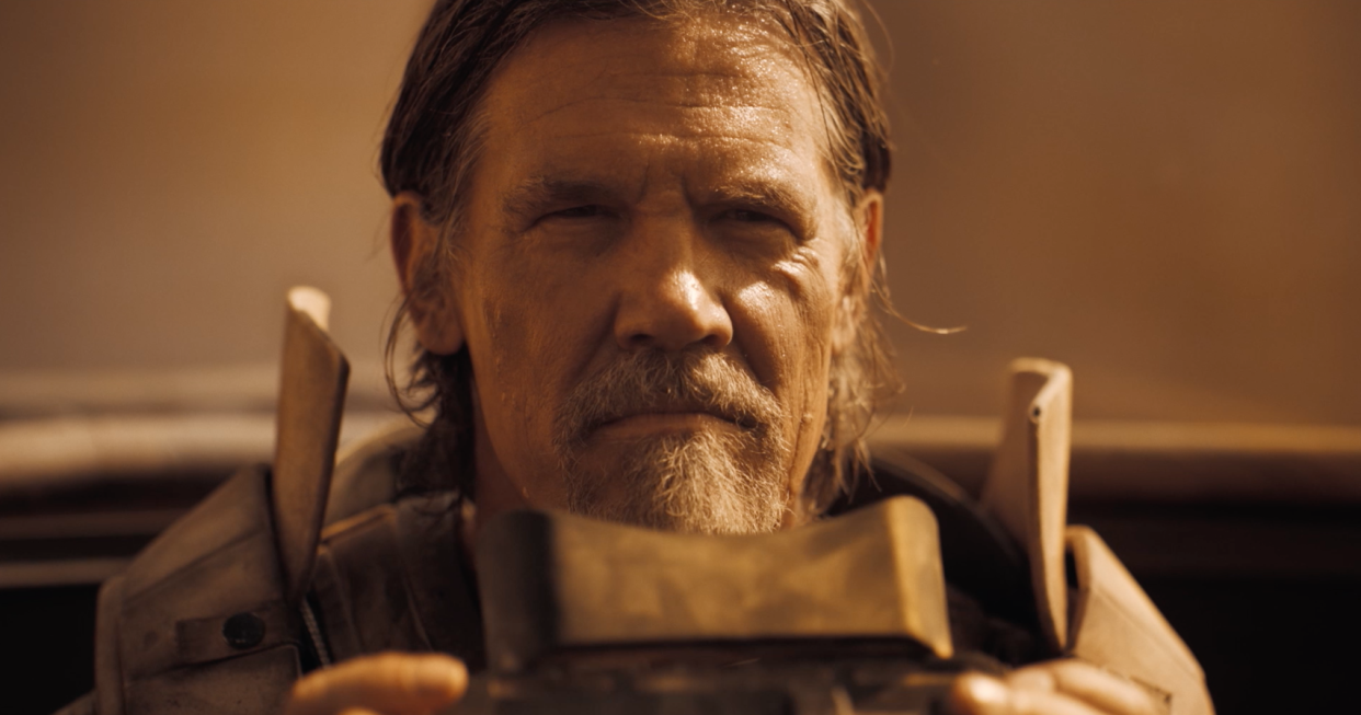 Josh Brolin in a still from the trailer for Dune: Part Two (Warner Bros.)