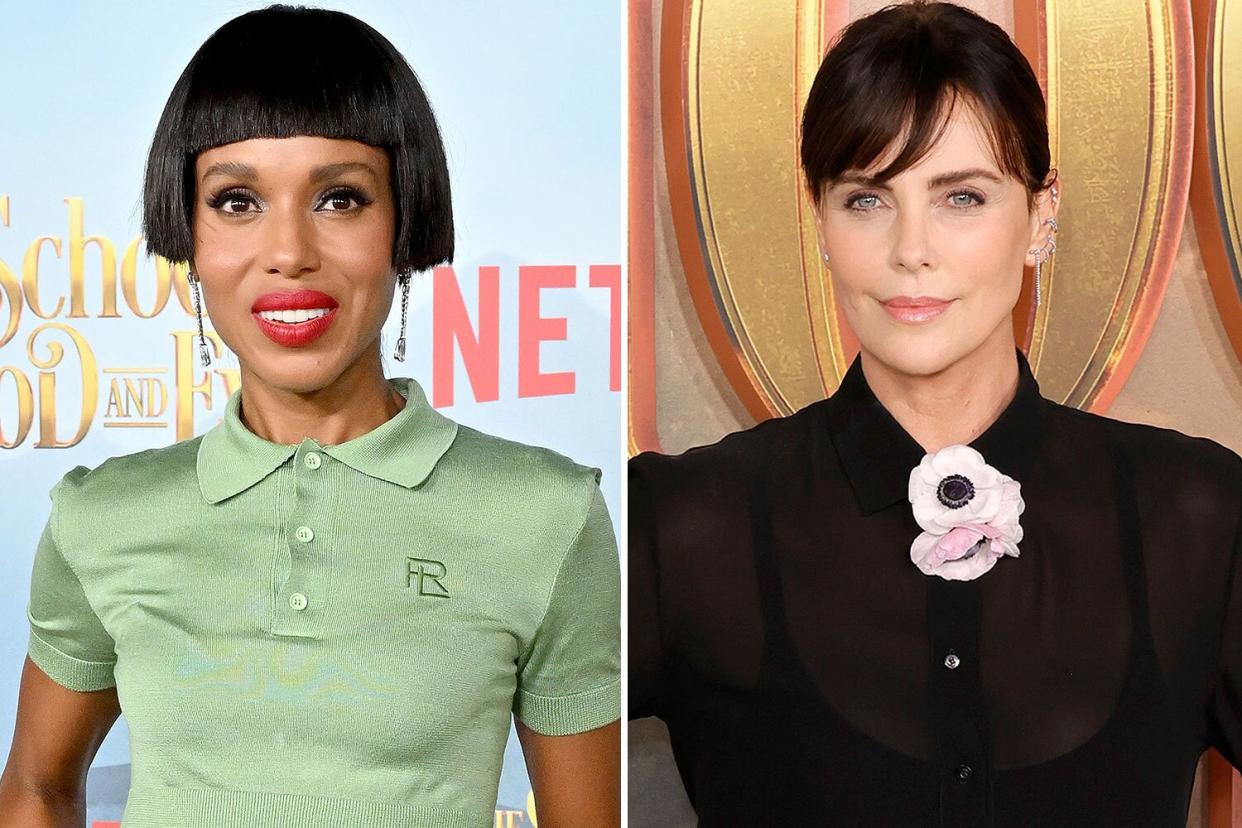 kerry washington is excited to have her kids have a playdate with charlize therons kids