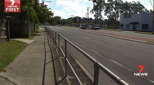 The incident took place on Browns Plains Road in Browns Plains. Souce: 7 News.