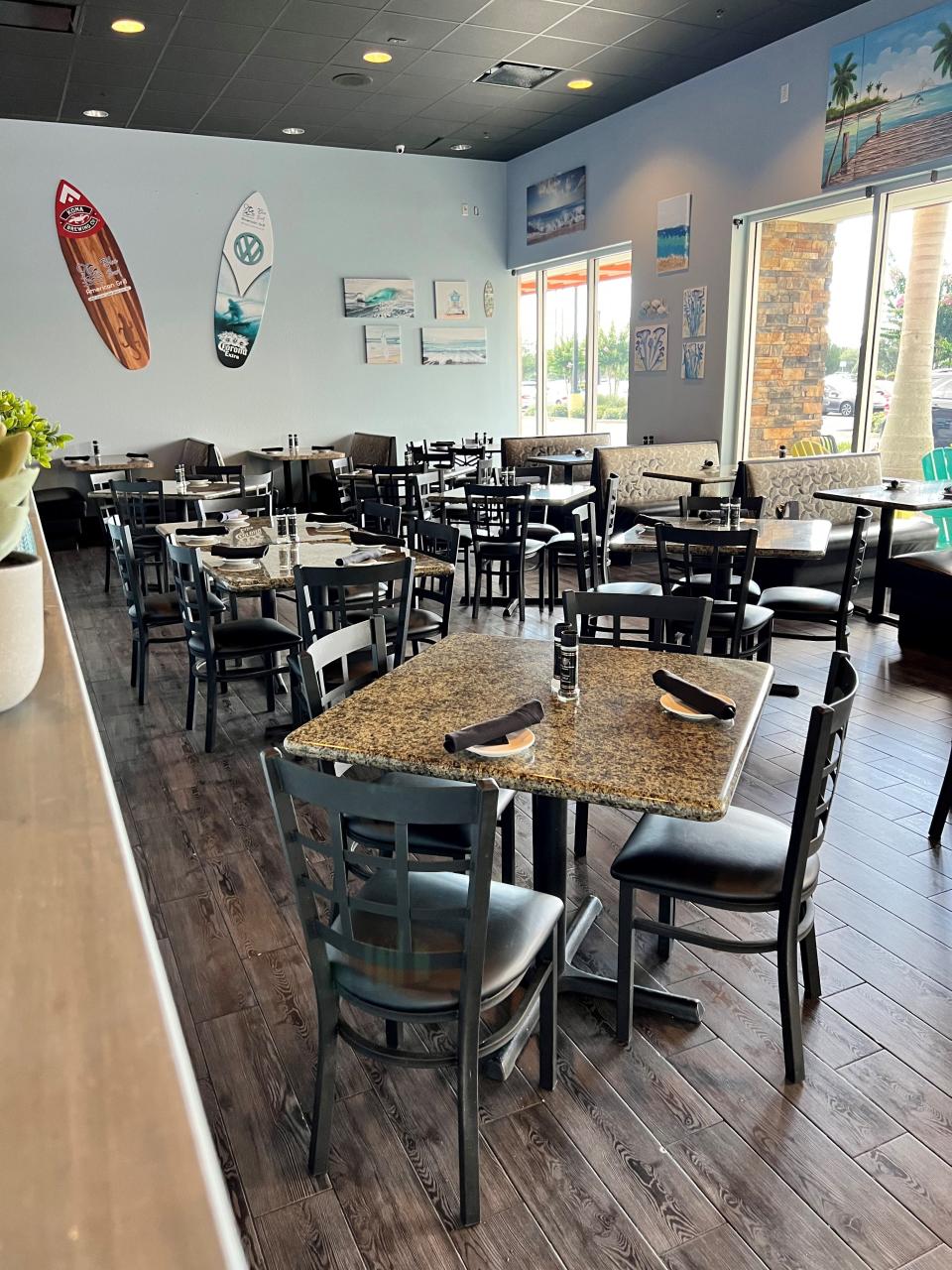 Blue Surf American Grill is at 5820 Ranch Lake Blvd., Bradenton.