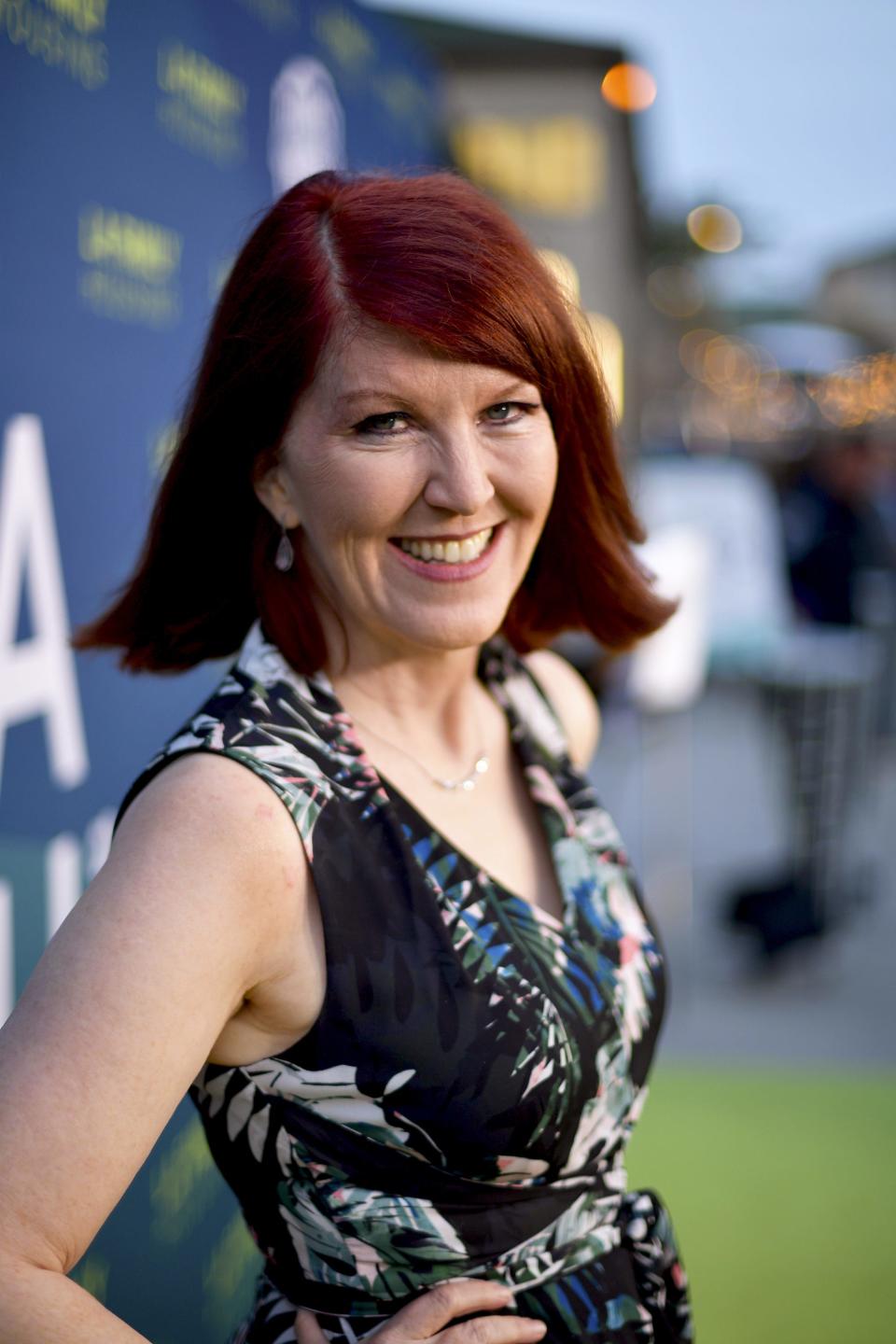 Kate Flannery is excited to embrace the glamour of 'Dancing With the Stars' after nine seasons on the beloved but decidedly less glamorous comedy 