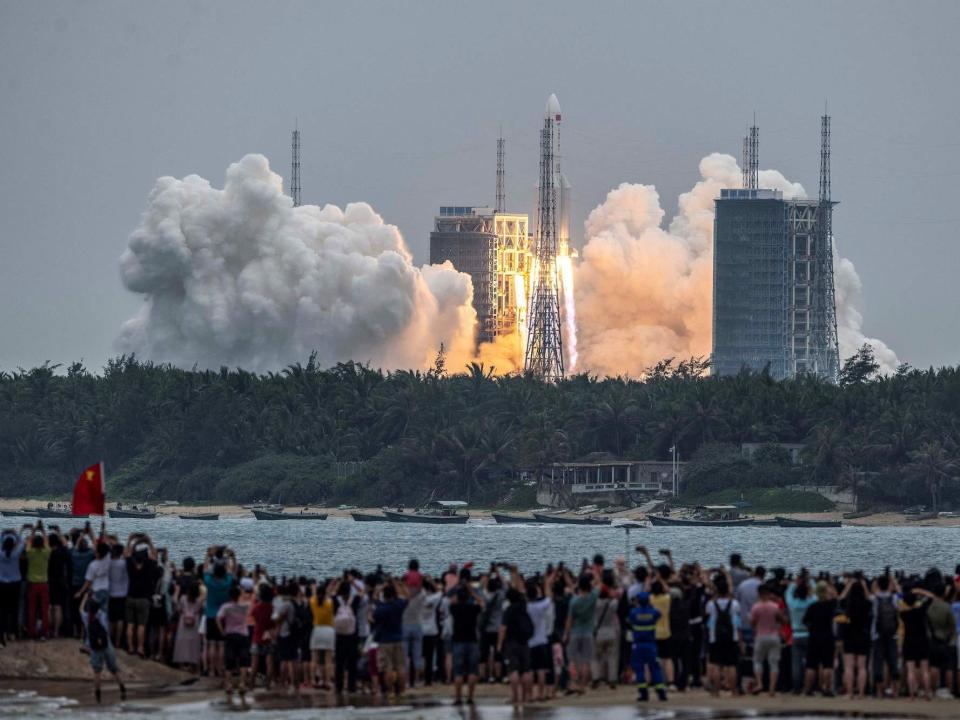 Long March 5B China Tianhe space station