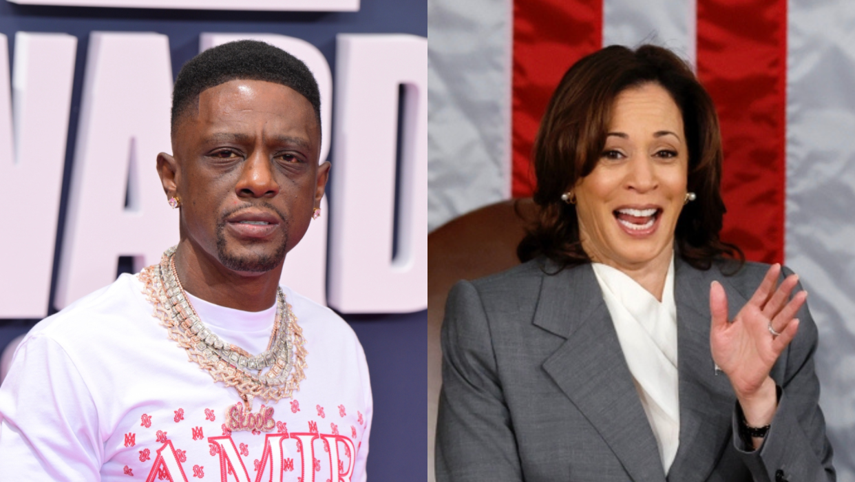 Boosie Badazz and Kamala Harris