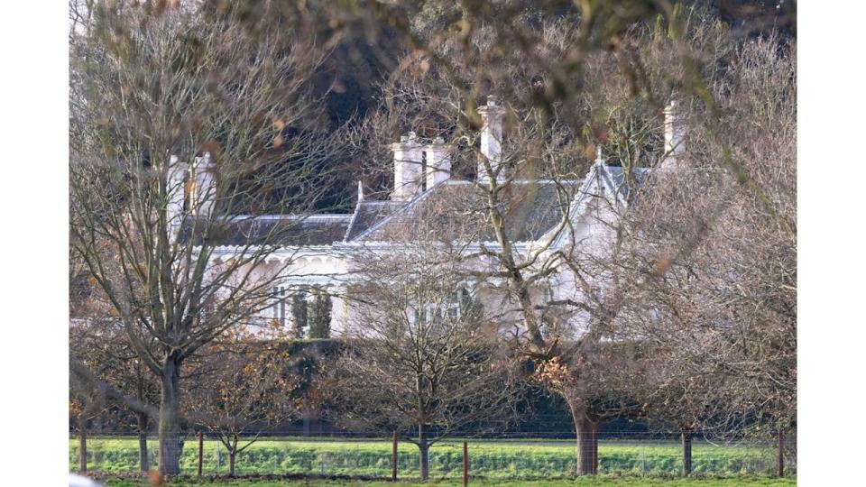 Adelaide Cottage on the Windsor Estate, the home of the Prince and Princess of Wales