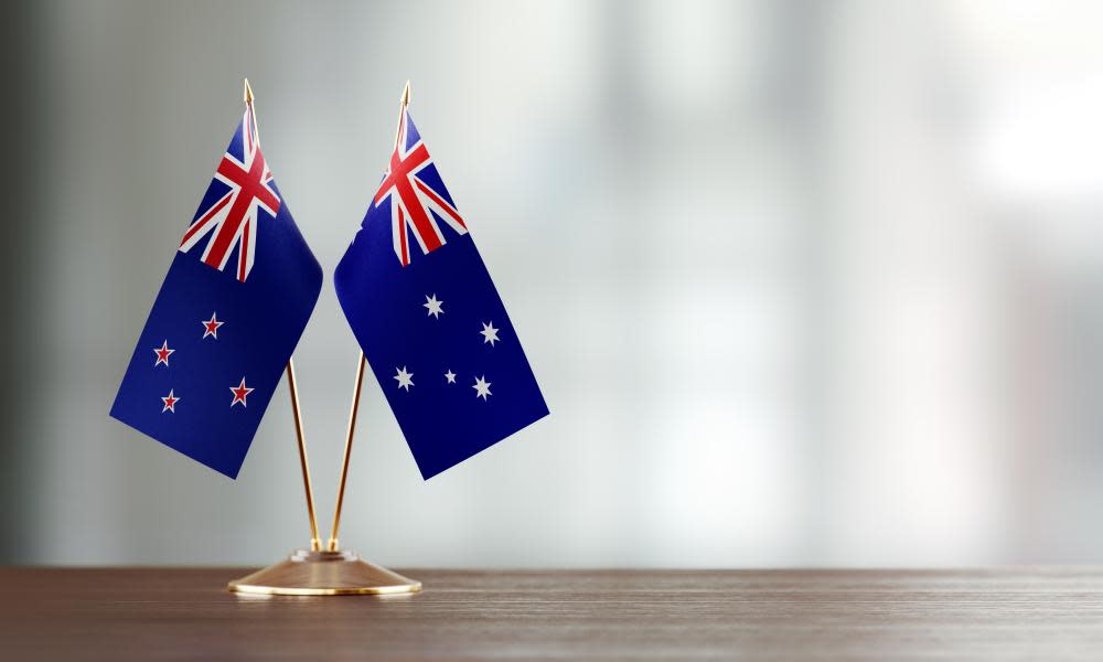 Australian and New Zealand Flag
