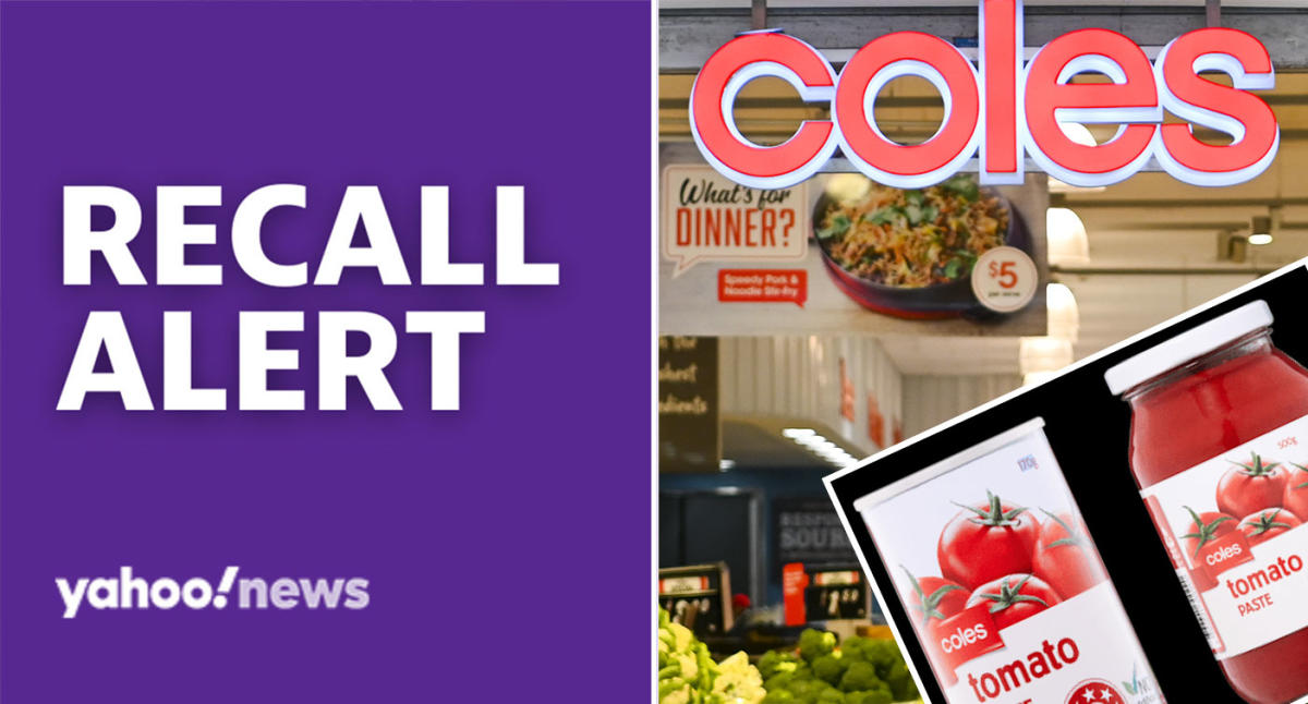 Coles recalls popular 1.40 tomato paste due to allergen