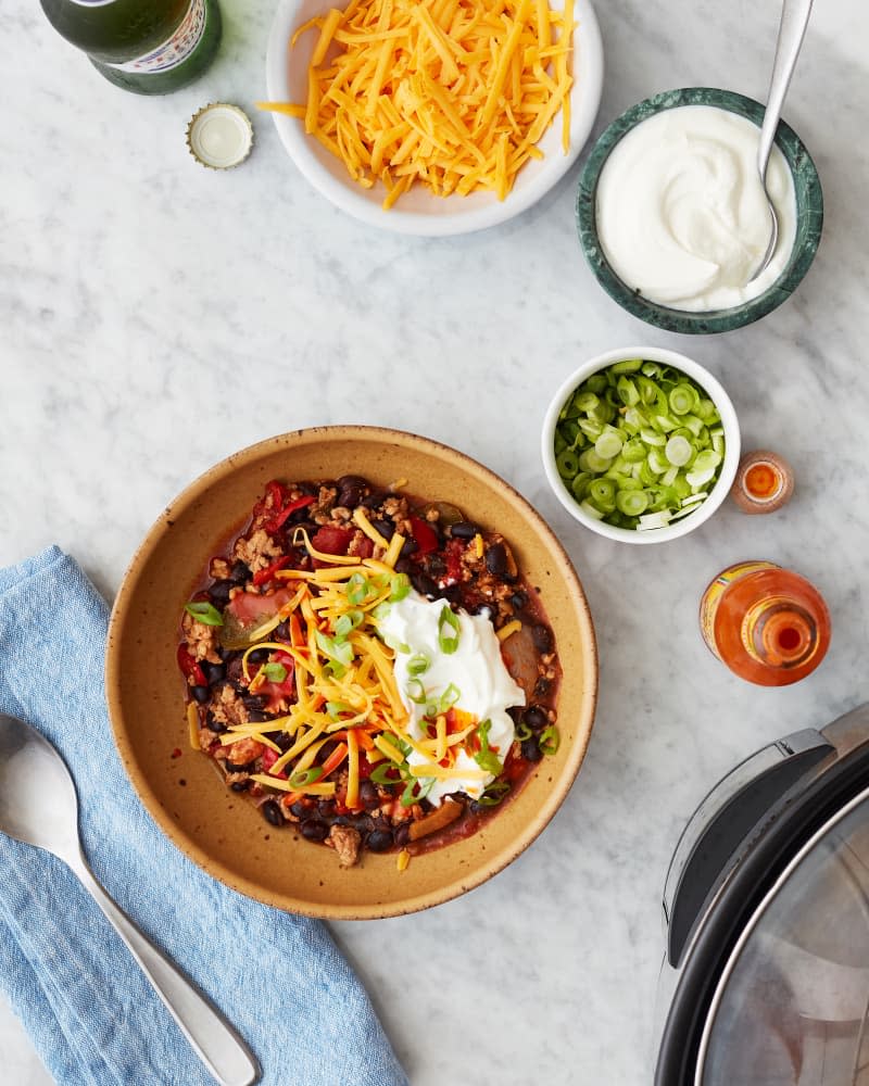 Slow Cooker Turkey Chili