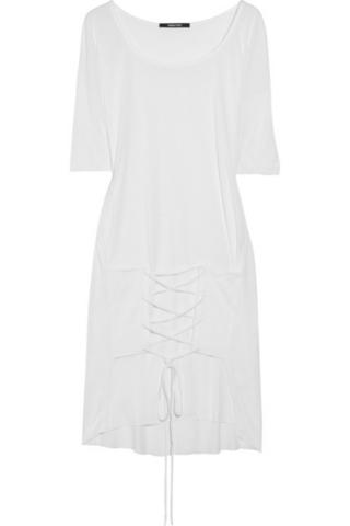 Kim Ovitz Baxter corset-embellished T-shirt dress, $215, at Net-A-Porter