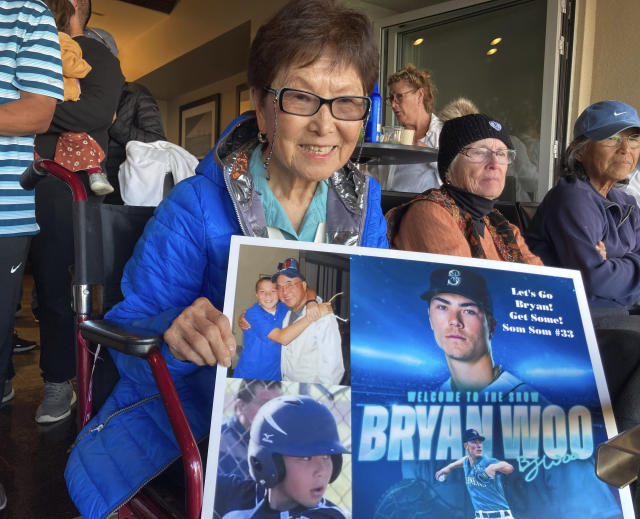 Mariners rookie Bryan Woo's grandparents have plenty to celebrate watching  grandson pitch - The San Diego Union-Tribune