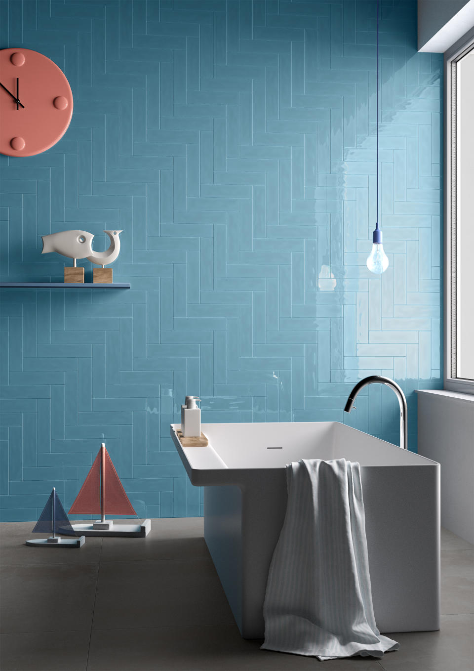 <p> Low maintenance tiles are always a winner in kids&#x2019; bathrooms. Make life easy for yourself by steering clear of any tiles that need sealing before and/or after installation. Natural stones and encaustic tiles for example are porous and will have the potential to stain if not regularly resealed. Instead go for virtually bullet-proof porcelain or ceramic tiles, in bright and breezy colors of course!&#xA0; </p> <p> &#x2018;On floors we would recommend choosing tiles with a slightly textured surface, and if it is a wet room even more texture again. This will ensure they are anti-slip and safer for children, and adults, too,&#x2019; adds Jo Oliver, director, The Stone &amp; Ceramic Warehouse.&#xA0; </p>