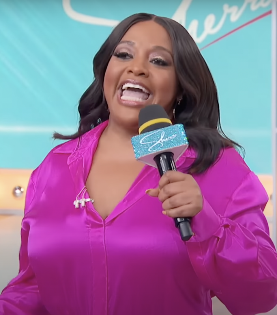 Sherri Shepherd talking on her show