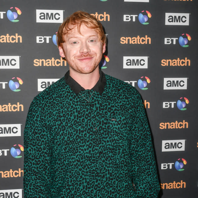 Todo parece peligroso cuando eres papá: Rupert Grint credit:Bang Showbiz