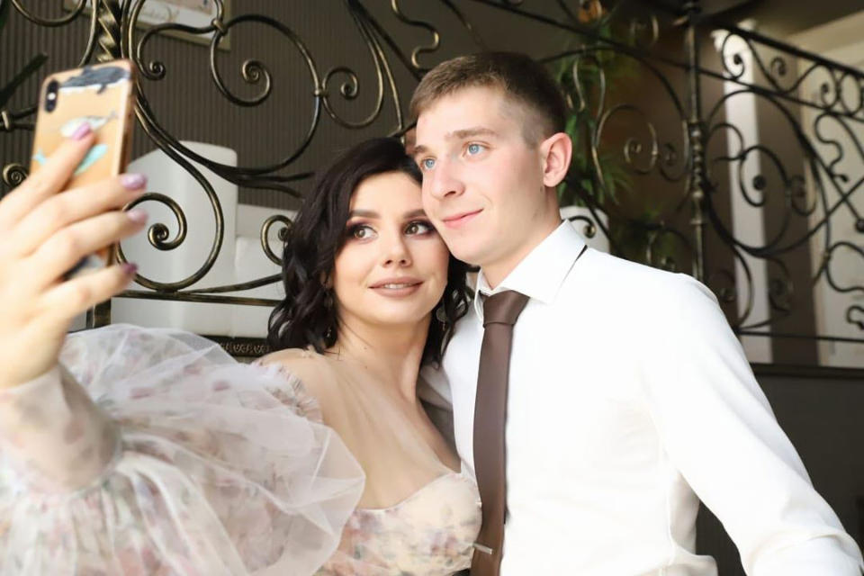 influencer Marina Balmasheva and stepson Vladimir Shavyrin