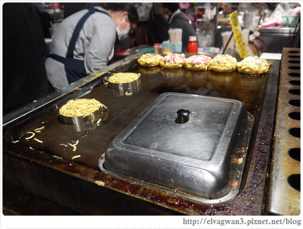 [台南 北區] 福神町 拉麵燒-花園夜市銅板美食 拉麵做的大阪燒  口味多樣的和風創意小食