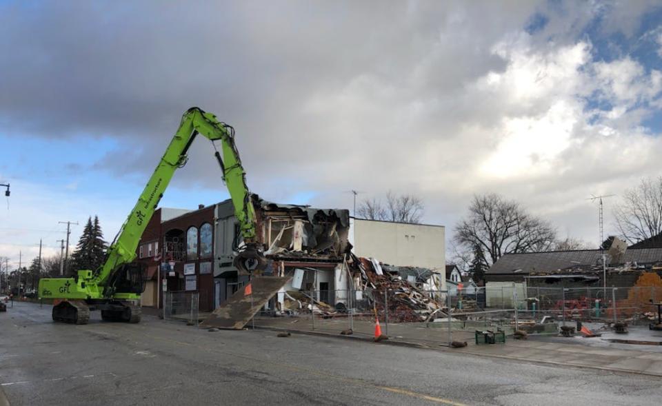 This is the corner where the explosion took place in downtown Wheatley as seen in December 2022, according to Chatham-Kent's website. 