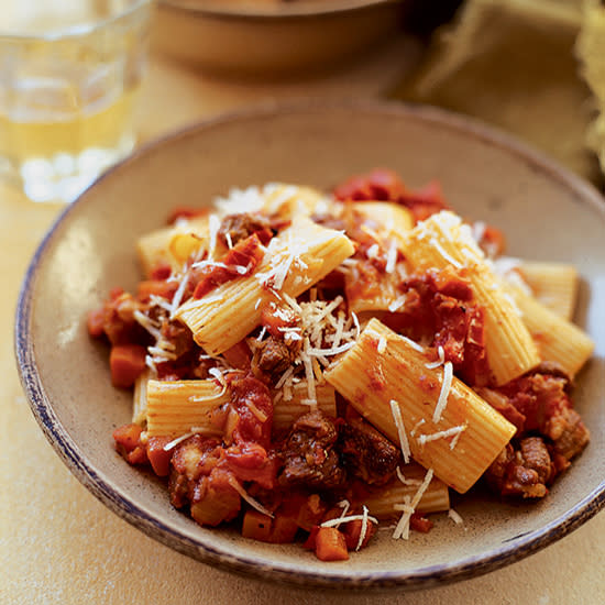 Hearty Lamb Ragù with Rigatoni