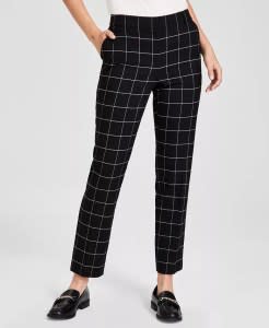 ANNE KLEIN Women's Mid-Rise Grace Pants