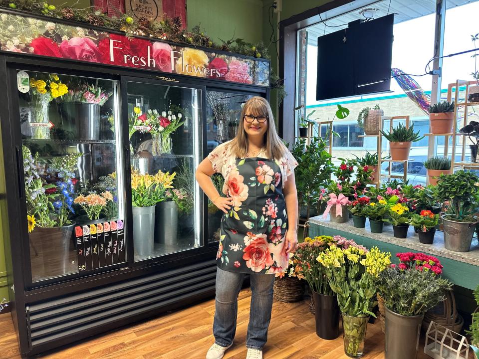 Stephanie Schoel operates Secret Garden Floral Design, 1042 Main St., in Oconto. The store is open Tuesday through Friday from 10 a.m. to 5 p.m.