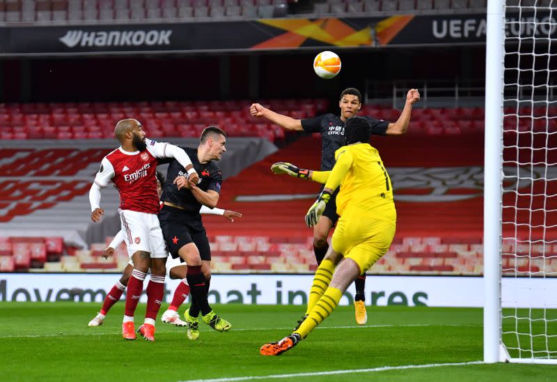 Europa League - Quarter Final First Leg - Arsenal v Slavia Prague