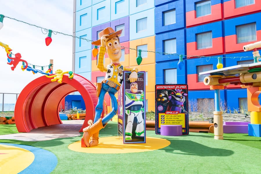 迪士尼最新開幕的玩具總動員飯店