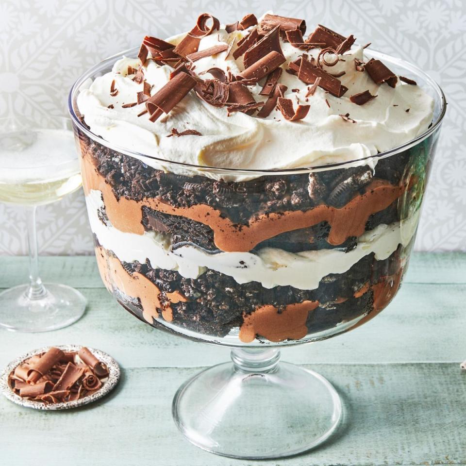 valentines day desserts chocolate trifle