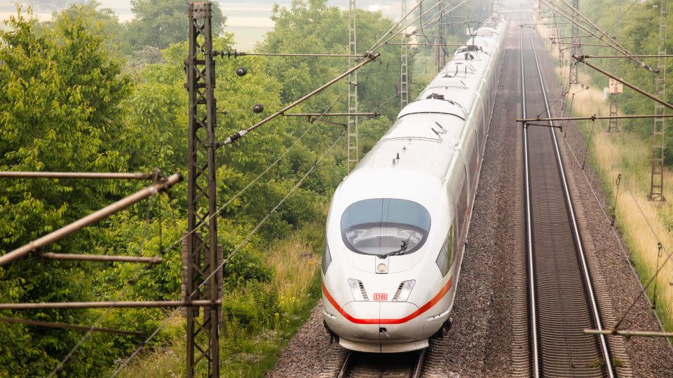 Germany's Inter-City Express trains are known as "White Worms." - Philipp von Ditfurth/picture alliance/dpa/Getty Images