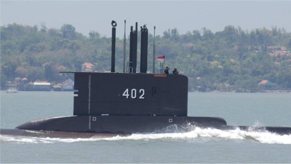 The KRI Nanggala-402 type submarine has gone missing while on a drill (file image) (Getty Images)