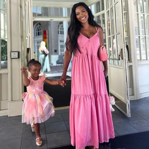 <p>Kenya Moore Instagram</p> Kenya Moore and daughter Brooklyn Daly.