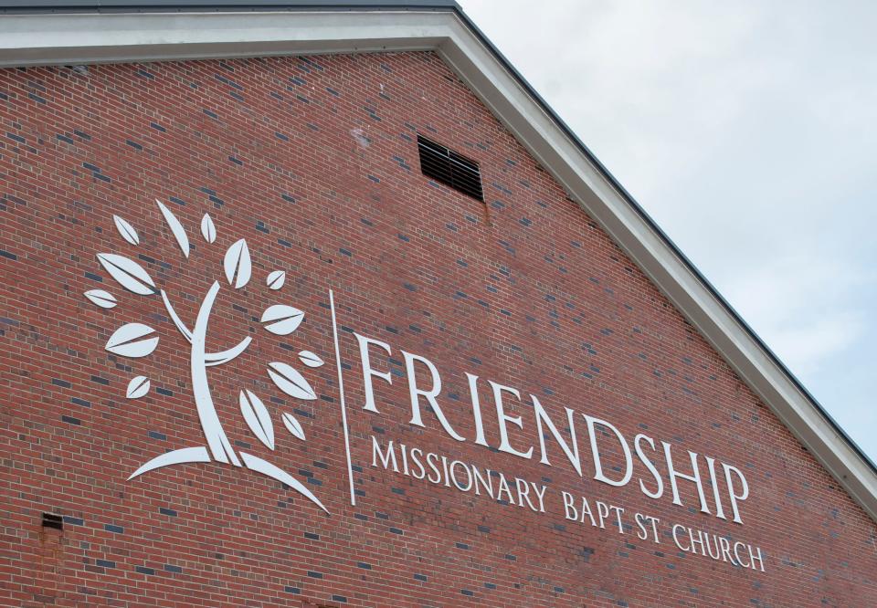 Friendship Missionary Baptist Church in Brownsville is pictured Wednesday.