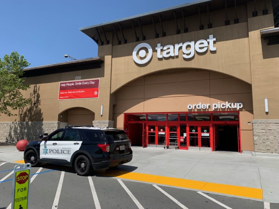Police responded to a report of a theft at Target on Tuesday, May 21 (Novato Police Department).