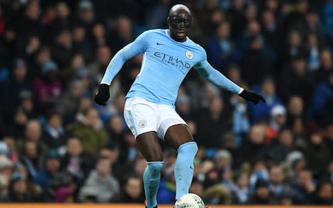  Eliaquim Mangala of Manchester City during the Carabao Cup Semi-Final First Leg match between Manchester City and Bristol City - Credit: Getty Images