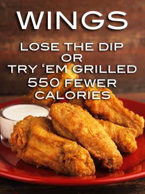 buffalo chicken wings calories