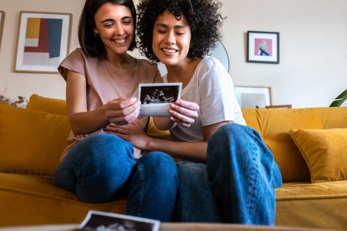 There has been a major changes to the rules surrounding NHS fertility treatment for lesbian couples. (Getty Images)