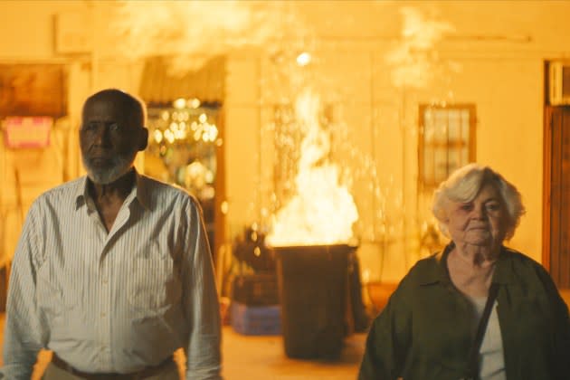 Richard Roundtree and June Squibb in 'Thelma' - Credit: Magnolia Pictures