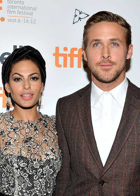 Eva Mendes and Ryan Gosling