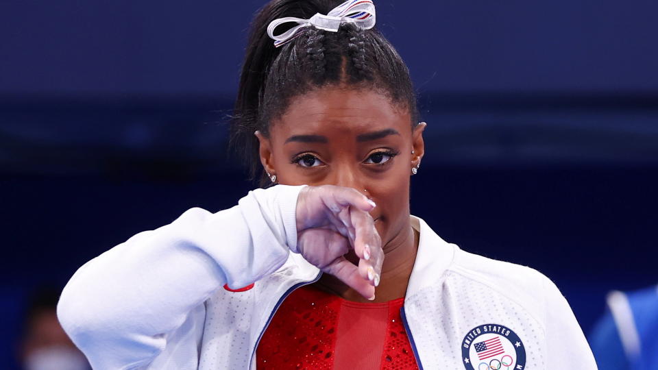 US-Turn-Superstar Simone Biles wird nicht zu dem Mehrkampf-Finals antreten. (Bild: Reuters)