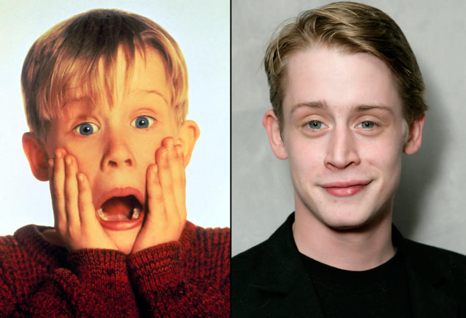 Then and Now Holiday Movie Kids