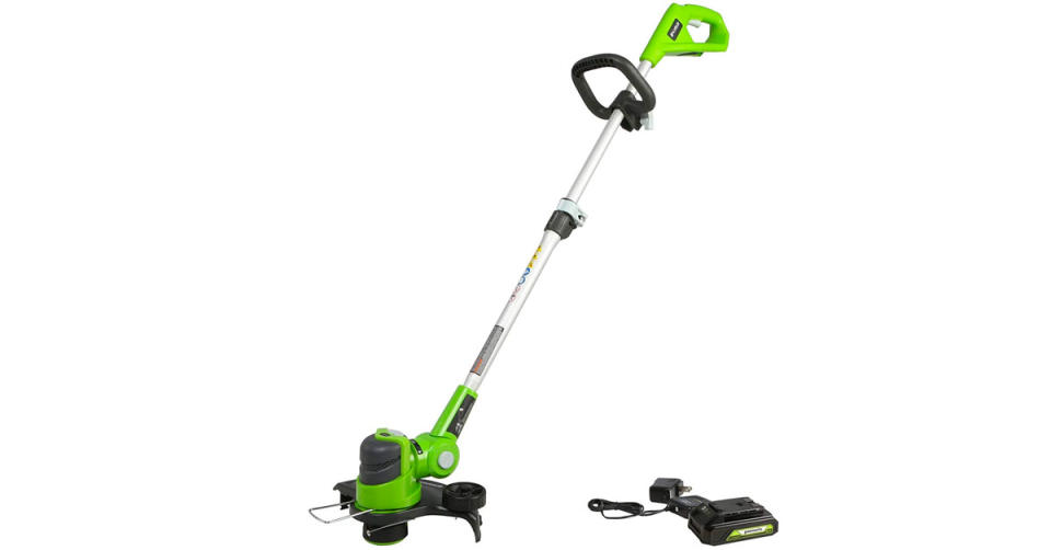 Greenworks 24V 12 inch String Trimmer is 30 percent off. (Photo: Amazon)