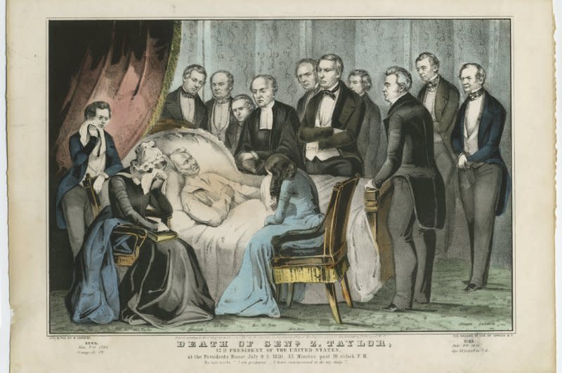 On June 17, 1991, a coroner in Kentucky exhumed the remains of President Zachary Taylor to prove or disprove rumors he was killed by arsenic poisoning. Image courtesy of the Cornell University Library