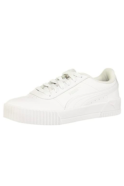 <p><strong>PUMA</strong></p><p>amazon.com</p><p><strong>$55.00</strong></p><p><a href="https://www.amazon.com/dp/B07HJLNP3N?tag=syn-yahoo-20&ascsubtag=%5Bartid%7C10049.g.36804572%5Bsrc%7Cyahoo-us" rel="nofollow noopener" target="_blank" data-ylk="slk:Shop Now;elm:context_link;itc:0;sec:content-canvas" class="link ">Shop Now</a></p><p>Nearly 10,000 shoppers gave these leather Pumas a perfect rating.</p>