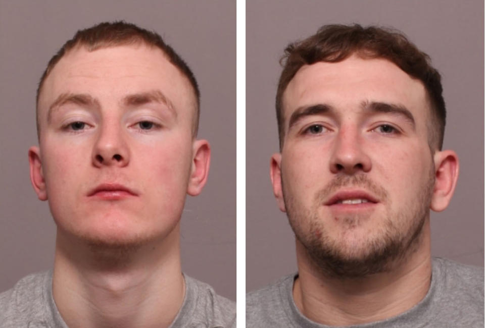 Charles Frances Mcauley and Thomas Jervis were found guilty of murder (Leicestershire Police)