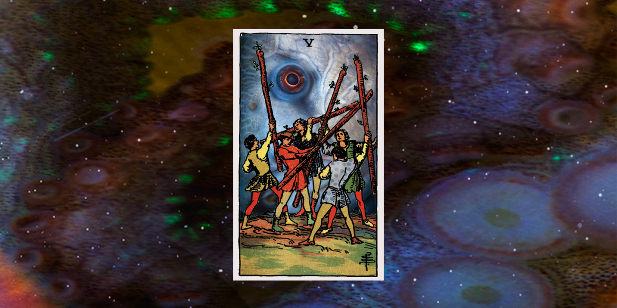 six of wands tarot card