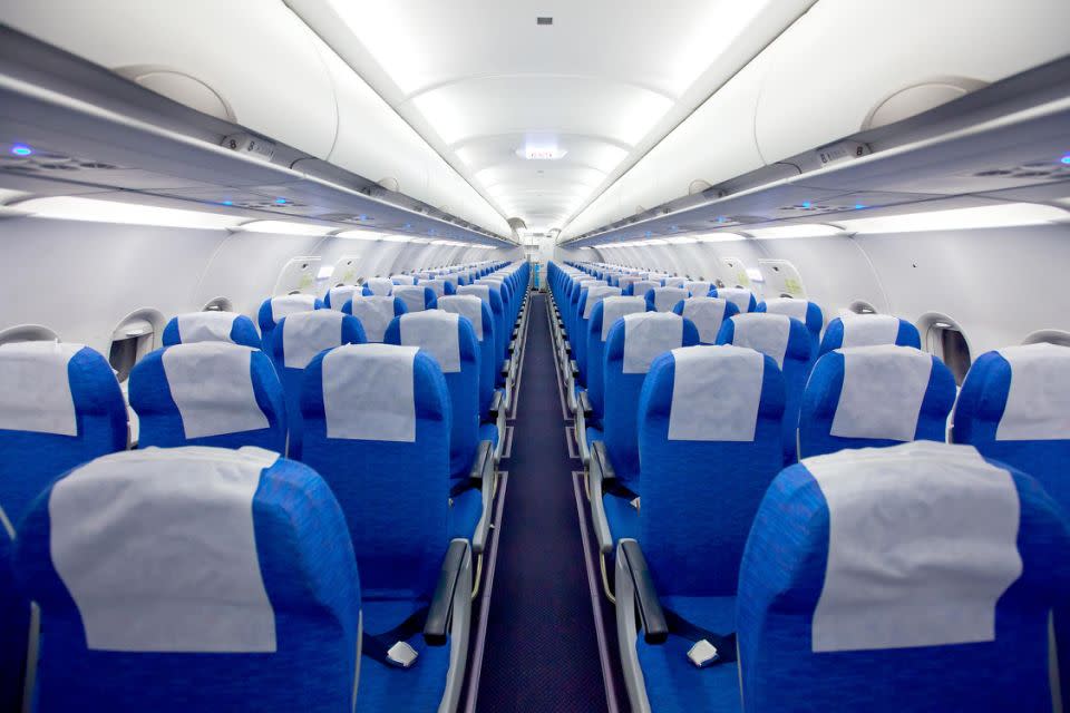 He says to keep an eye on the seats right up until boarding. Photo: Getty