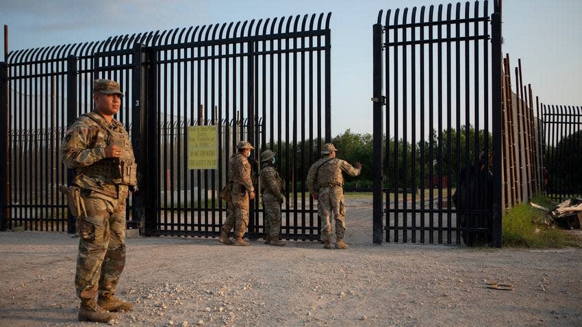 Gov. Greg Abbott’s deployment of thousands of National Guard members to the border for an extended period is an unprecedented move.