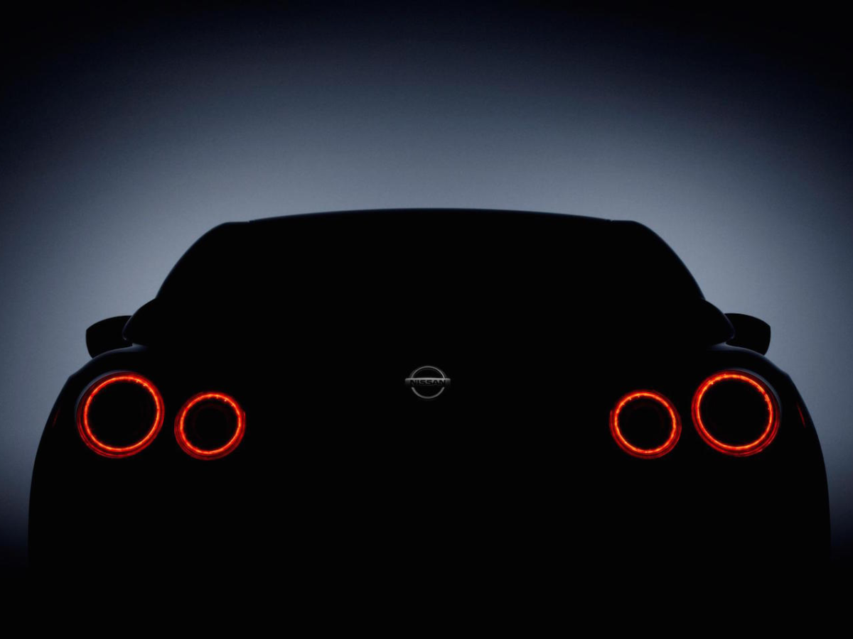 Nissan just gave us a glimpse of its new GT-R supercar